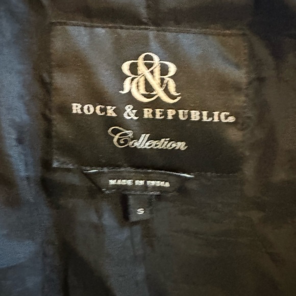 Rock & Republic Vintage Leather Motorcycle Jacket - Picture 7 of 11